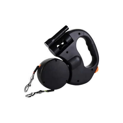 TrailBuddy™ Retractable Dual Dog Leash
