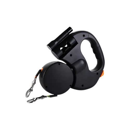 TrailBuddy™ Retractable Dual Dog Leash